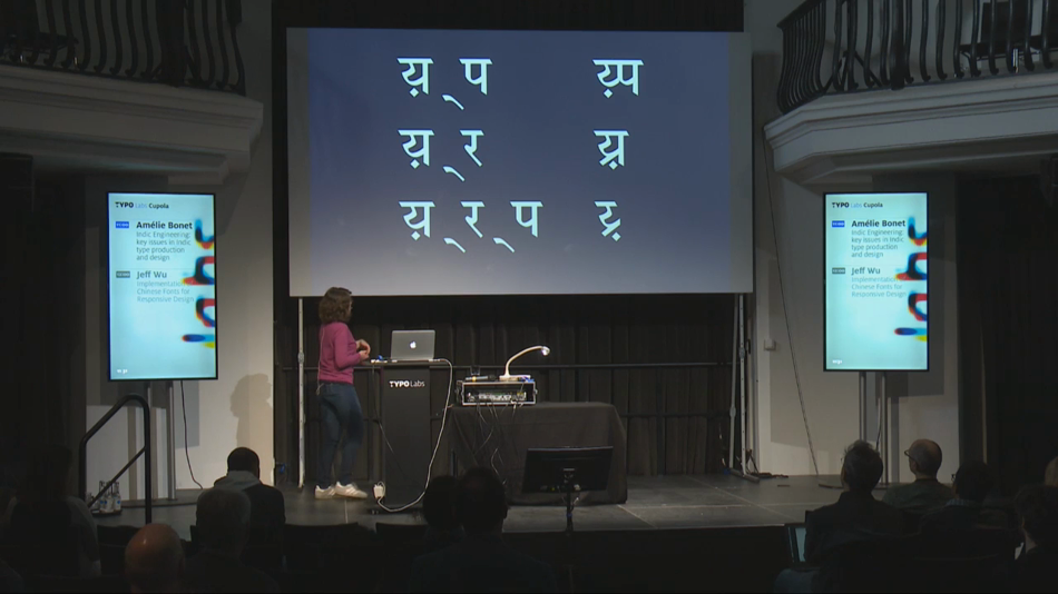 Indic Engineering: key issues in Indic type production and design