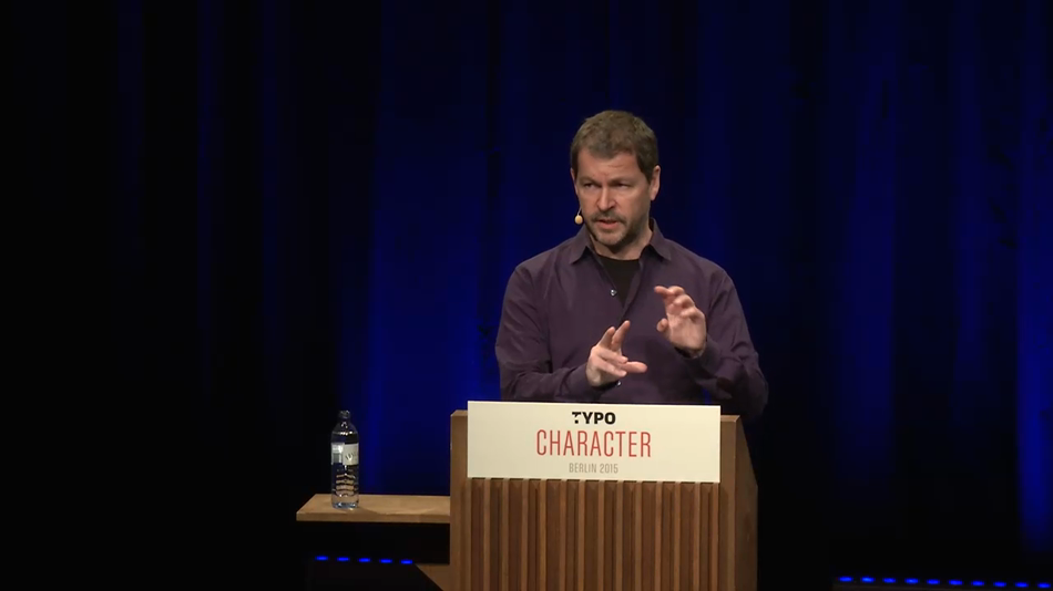 The medium is half the message: typography, characters & semiotics